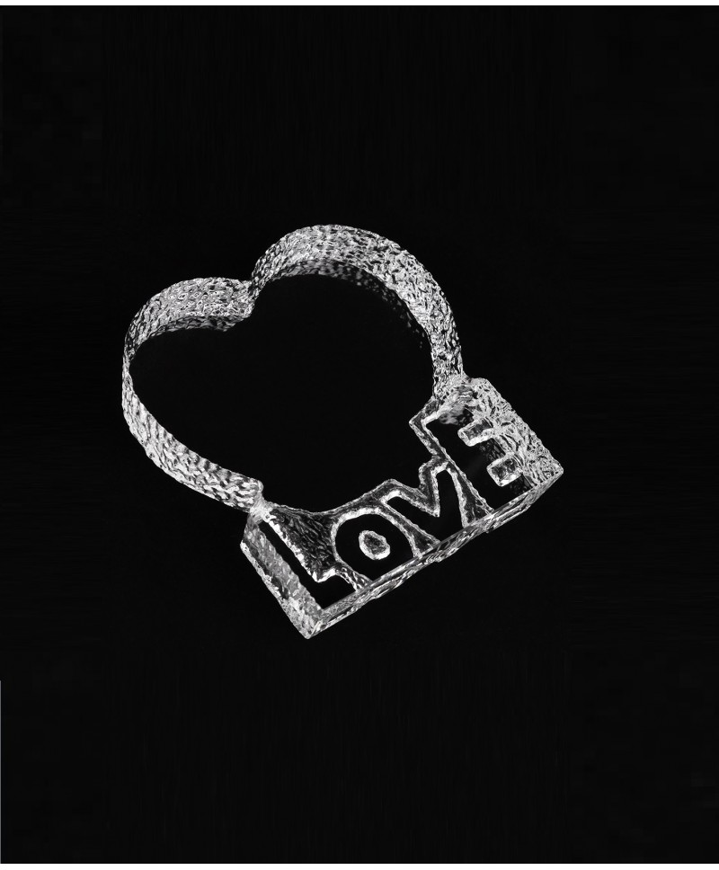 Cristal Love Heart, para el grabado láser de fotografías 2D y 3D, un regalo especial aniversarios. Rabbah - Crystal Memories Cristal Love Heart, para el grabado láser de fotografías 2D y 3D, un regalo especial aniversarios. Rabbah - Crystal Memories